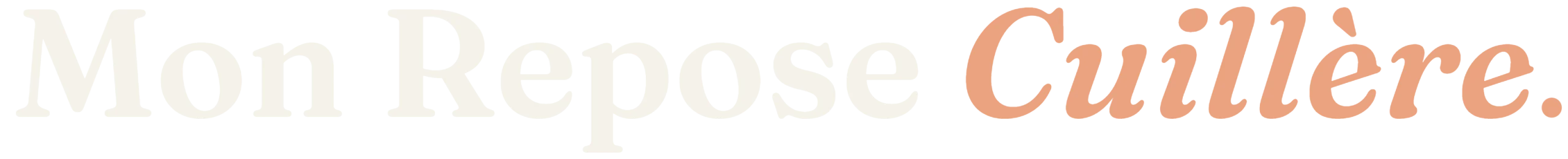 Mon Repose Cuillère