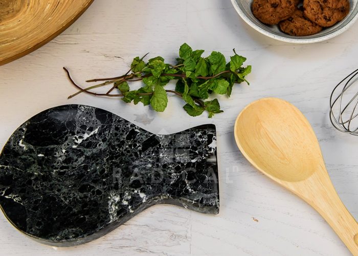 NetroxHome Repose-Cuillère Crabe Rouge En Silicone – Support Ustensiles Cuisine Fun, Résistant Chaleur 230°C